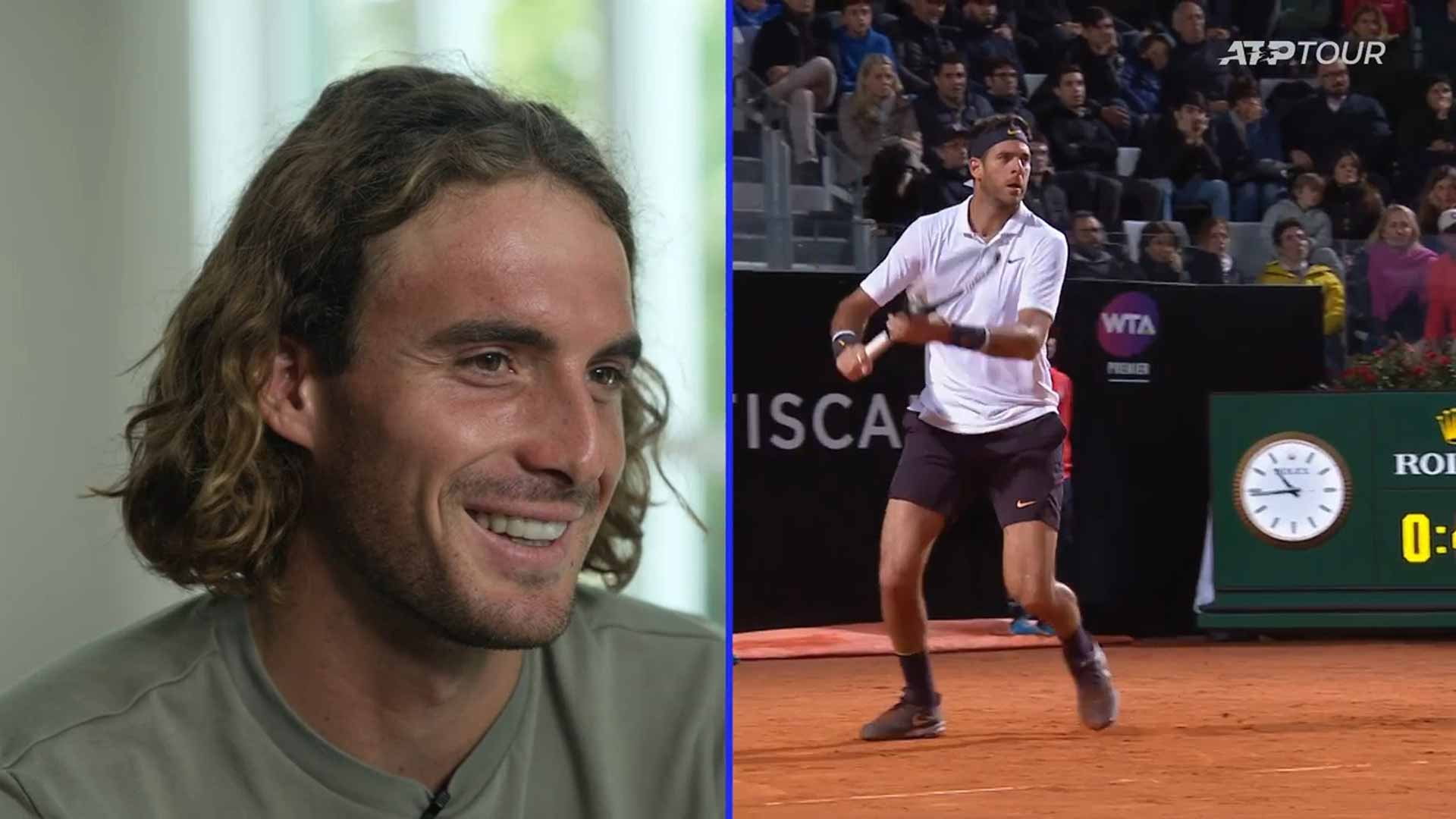 Stefanos Tsitsipas Chooses Several Rivals In Build Your Player ATP Tour Tennis