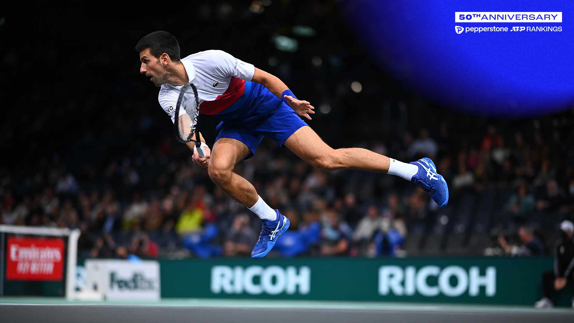 Novak Djokovic ha ostentado el No. 1 del Pepperstone ATP Rankings durante 389 semanas.