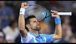 Novak Djokovic avanza a su semifinal ATP Masters 1000 número 75, una menos que el récord de Rafael Nadal.