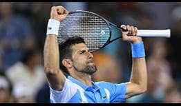 Novak Djokovic avanza a su semifinal ATP Masters 1000 número 75, una menos que el récord de Rafael Nadal.