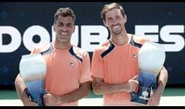 Maximo Gonzalez and Andres Molteni claim their maiden ATP Masters 1000 title on Sunday in Cincinnati.
