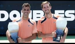 Máximo González and Andrés Molteni levantaron su primera corona ATP Masters 1000 en Cincinnati este domingo.