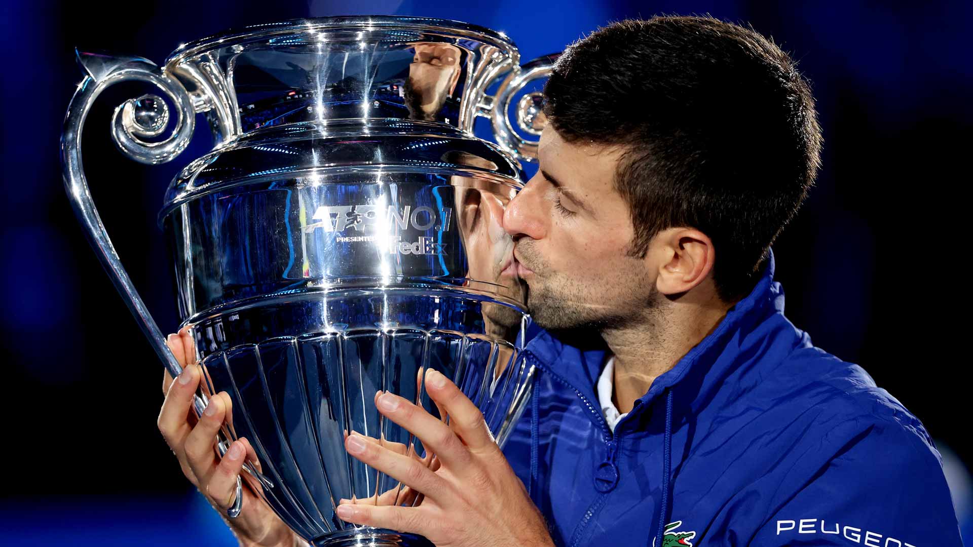 <a href='https://www.atptour.com/en/players/novak-djokovic/d643/overview'>Novak Djokovic</a> has been year-end World No. 1 a record seven times.