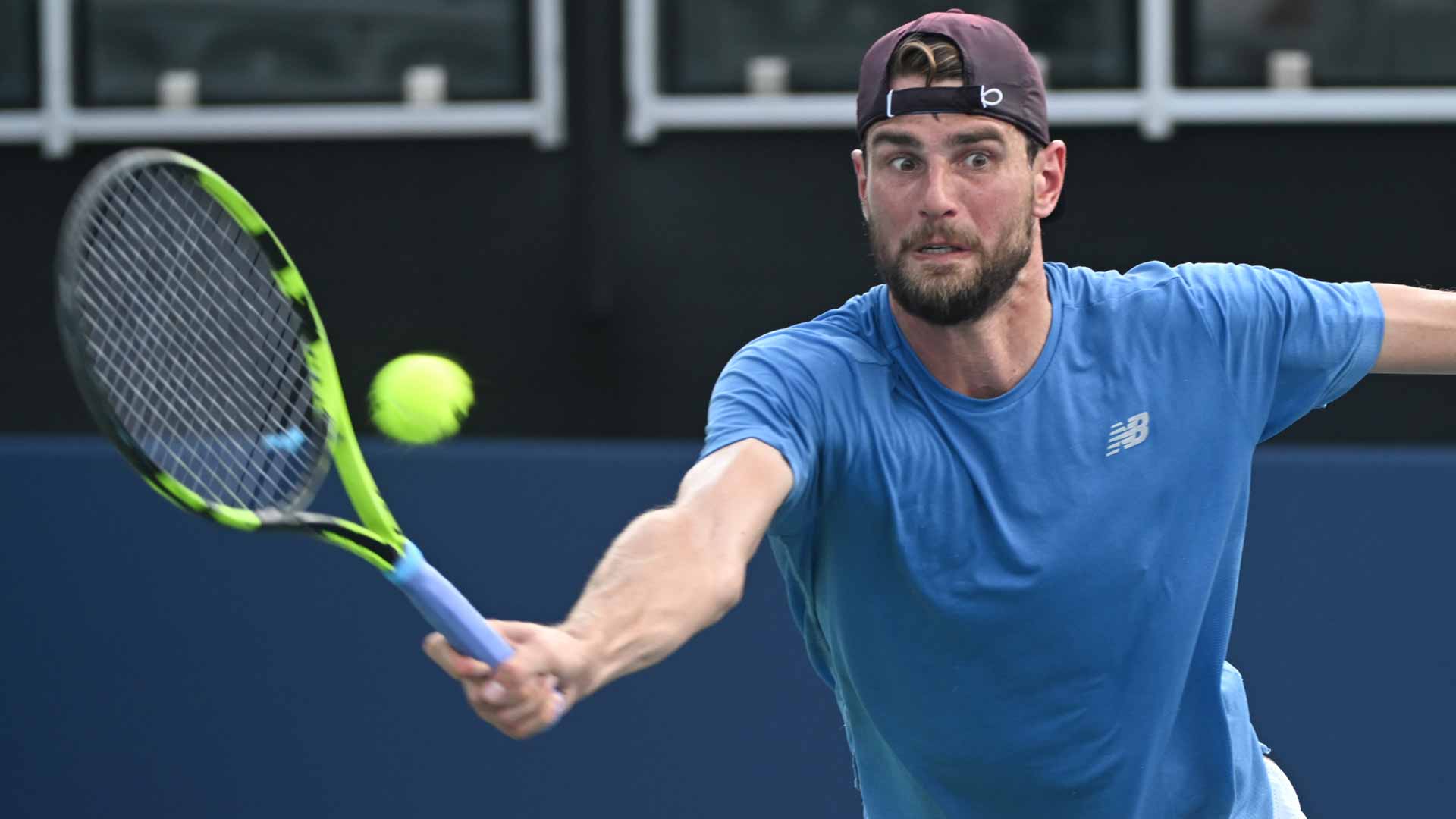 Maxime Cressy is aiming to make his fourth US Open main-draw appearance.
