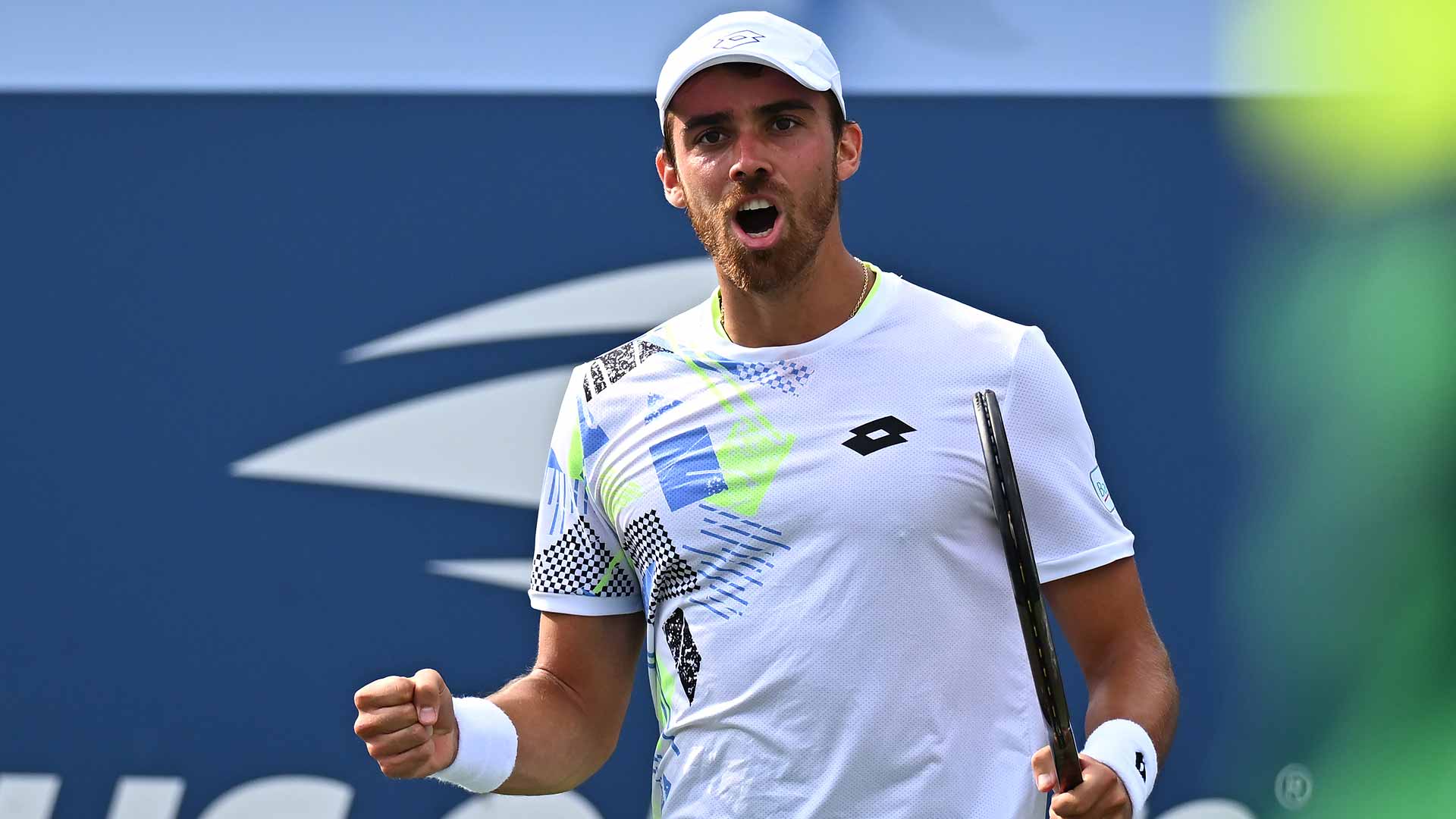 Benjamin Bonzi is into the third round of the US Open for the first time.
