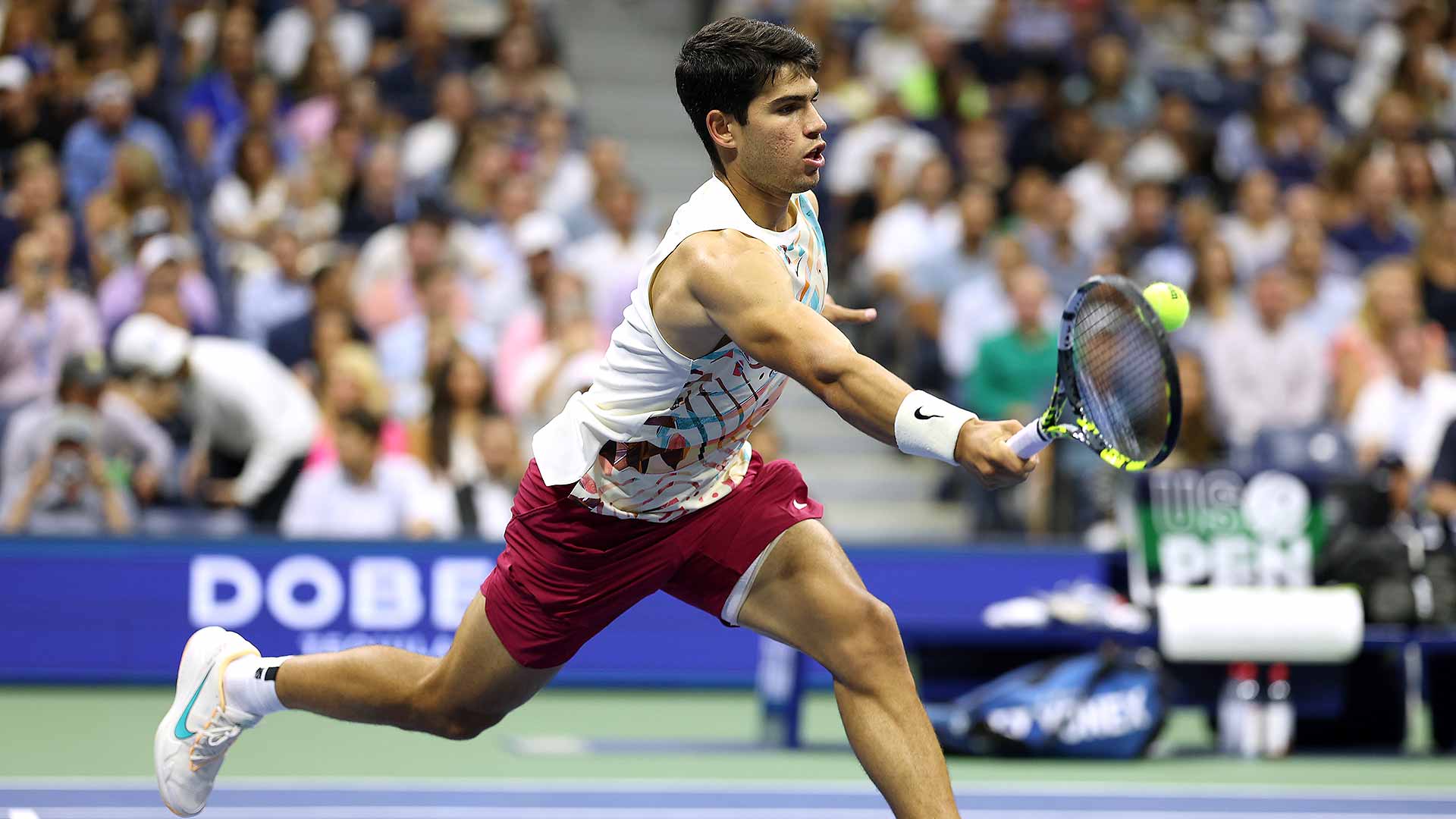 Alcaraz Passes First Real Test At US Open ATP Tour Tennis