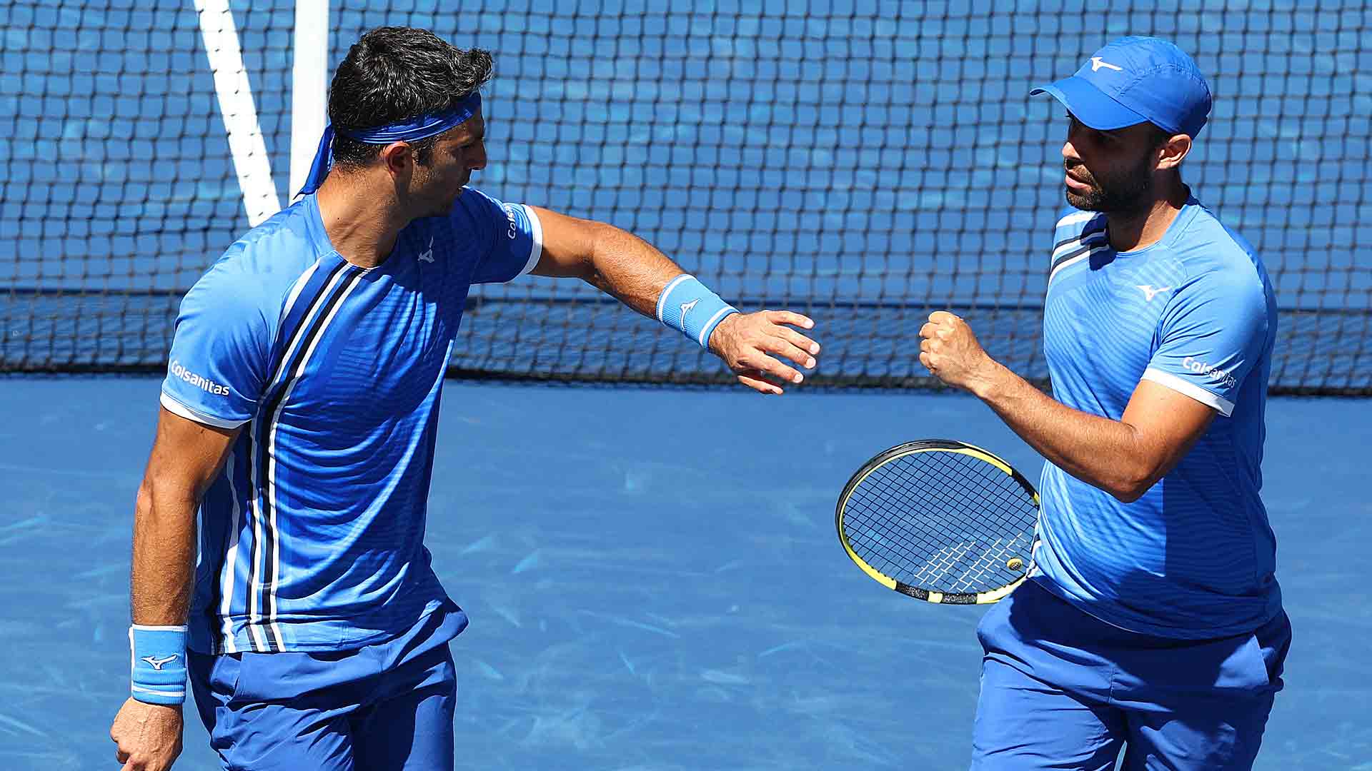 Robert Farah and Juan Sebastian Cabal competed for the final time at a major on Friday.