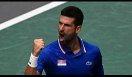 Novak Djokovic suma 13 victorias consecutivas. 