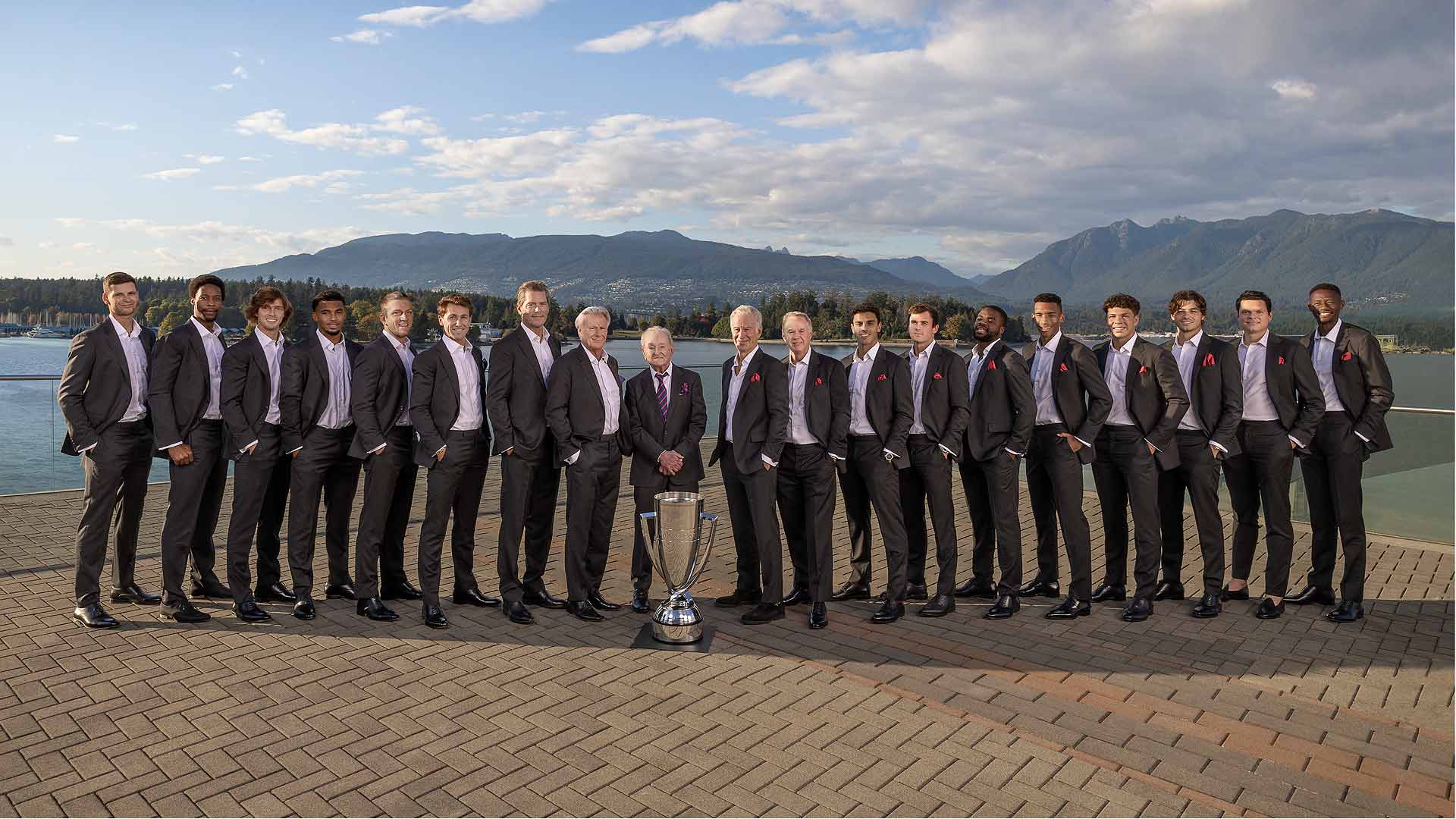 El Equipo Europa y el Equipo Mundial están listos para la Laver Cup 2023 en Vancouver.