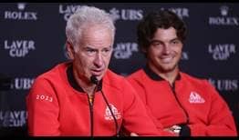 John McEnroe will lead Team World for the sixth time at the Laver Cup.