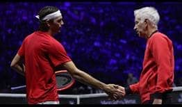 Taylor Fritz and captain John McEnroe hope to retain the Laver Cup for Team World.