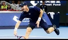 Andy Murray at the China Open.