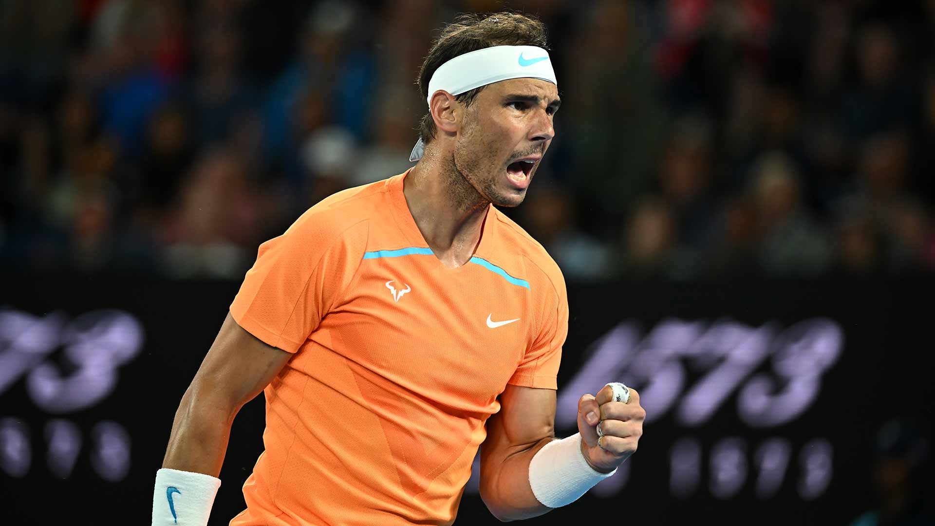 Rafael Nadal compitió por última vez en el Abierto de Australia 2023.