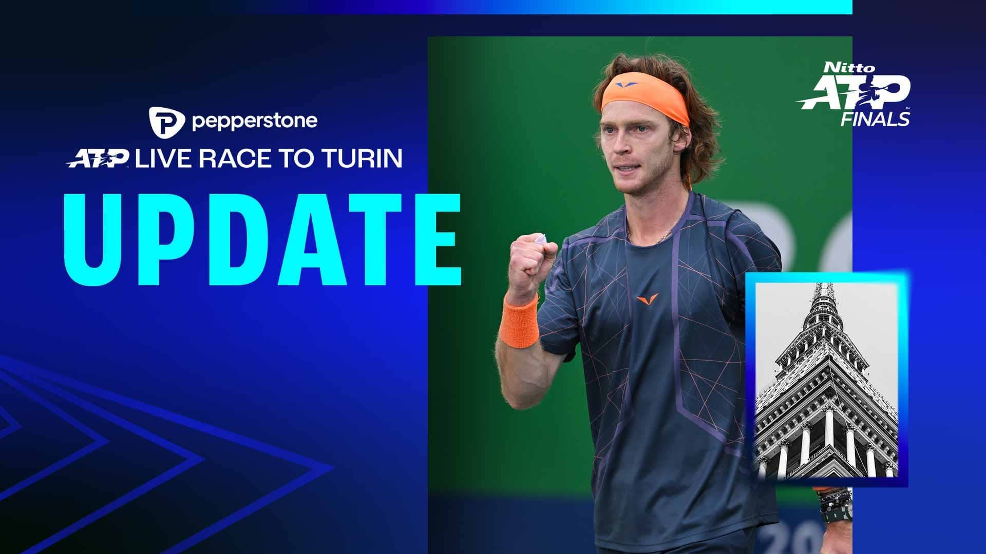 Andrey Rublev is trying to qualify for the Nitto ATP Finals for the fourth time.