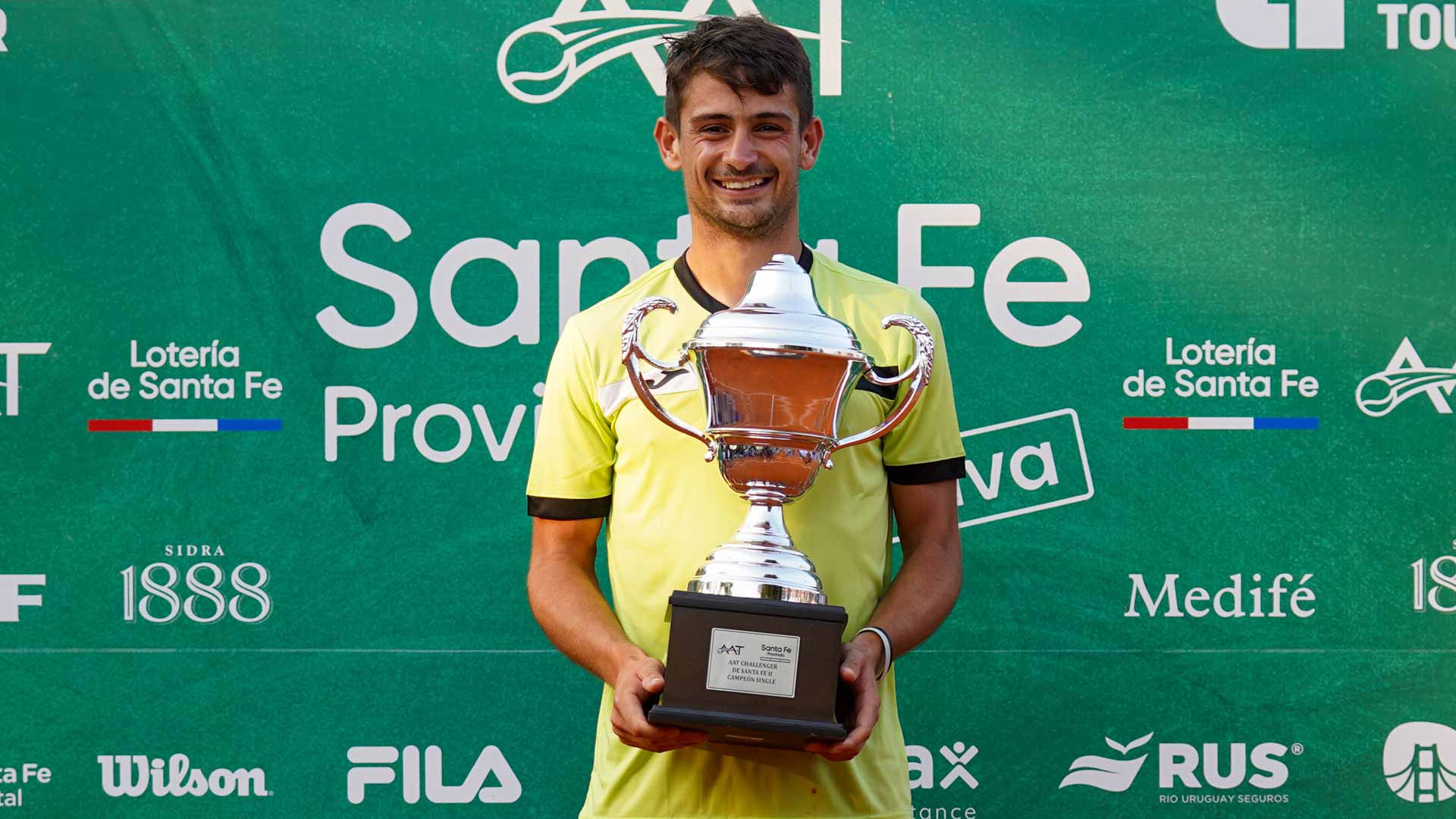 Mariano Navone wins his fifth ATP Challenger Tour title of 2023 at the AAT Challenger Santa Fe 2.