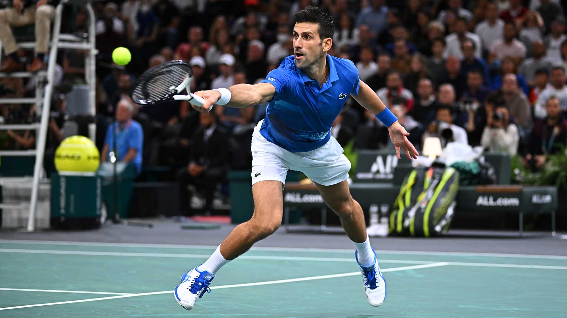 Novak Djokovic is a record six-time champion in Paris.