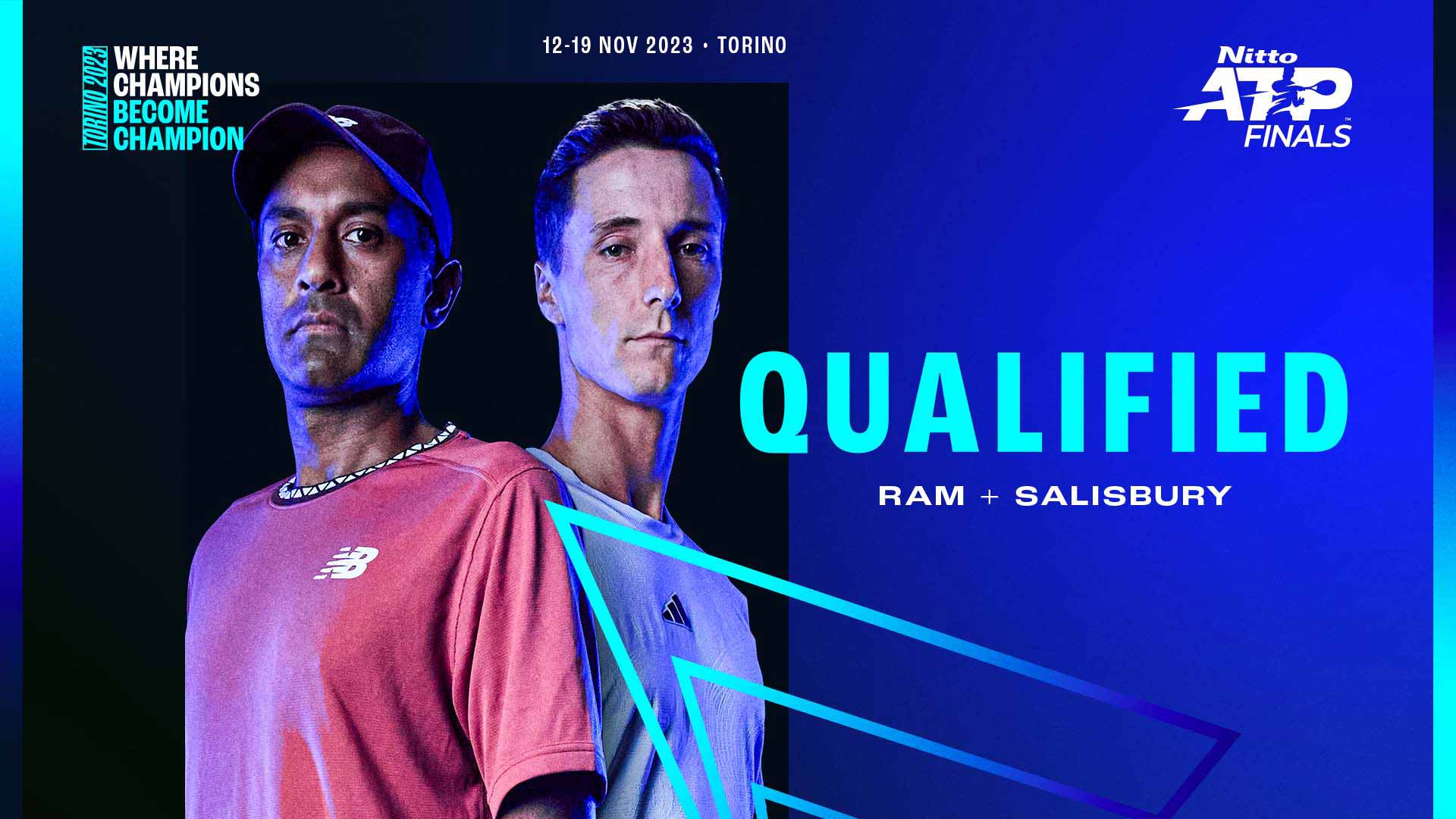 Rajeev Ram and Joe Salisbury own a 12-5 record together at the Nitto ATP Finals.
