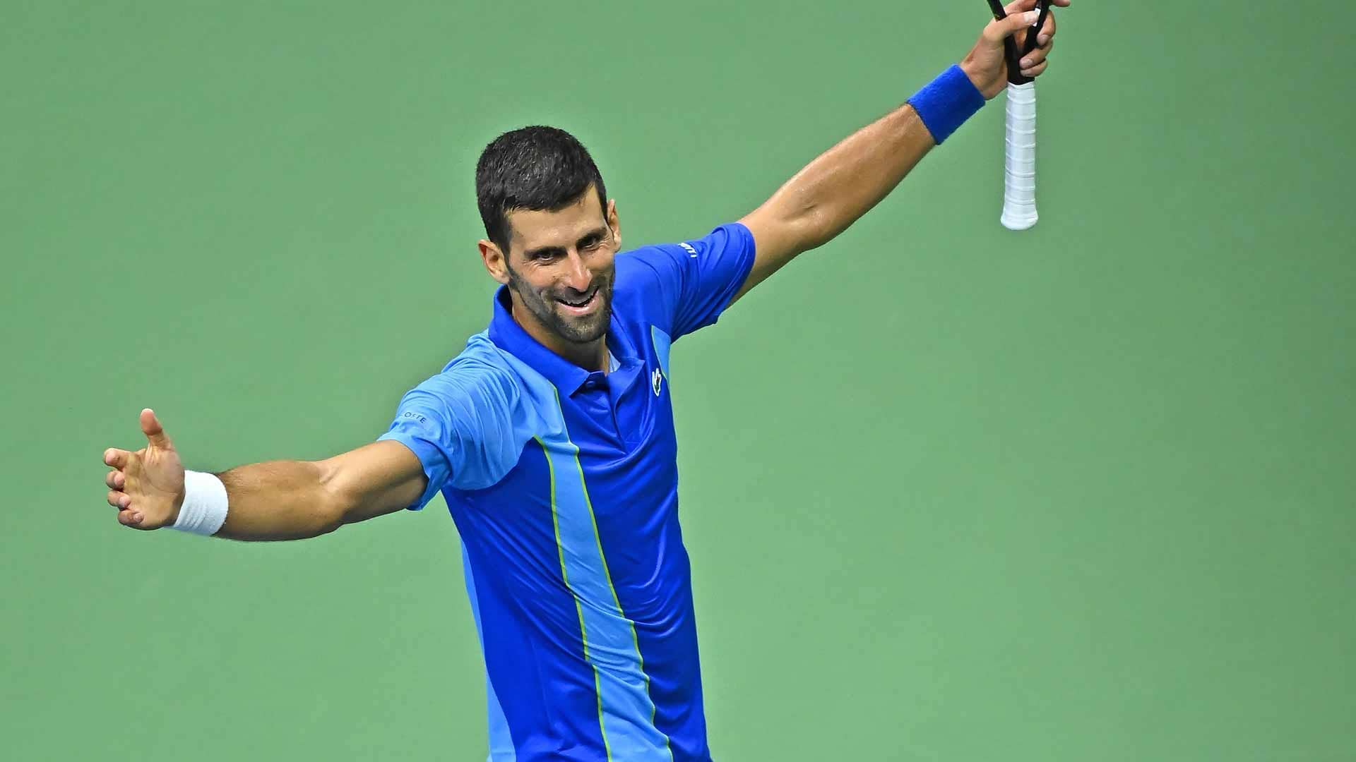 Novak Djokovic enters the Rolex Paris Masters with a 46-5 record this season.