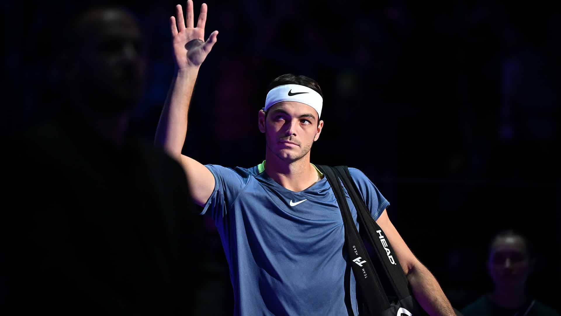 Taylor Fritz will not take the court for his second-round Rolex Paris Masters match.