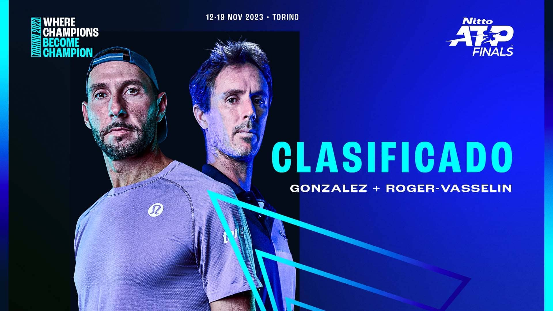 Santiago González y Edouard Roger-Vasselin han ganado cuatro títulos ATP Tour esta temporada.