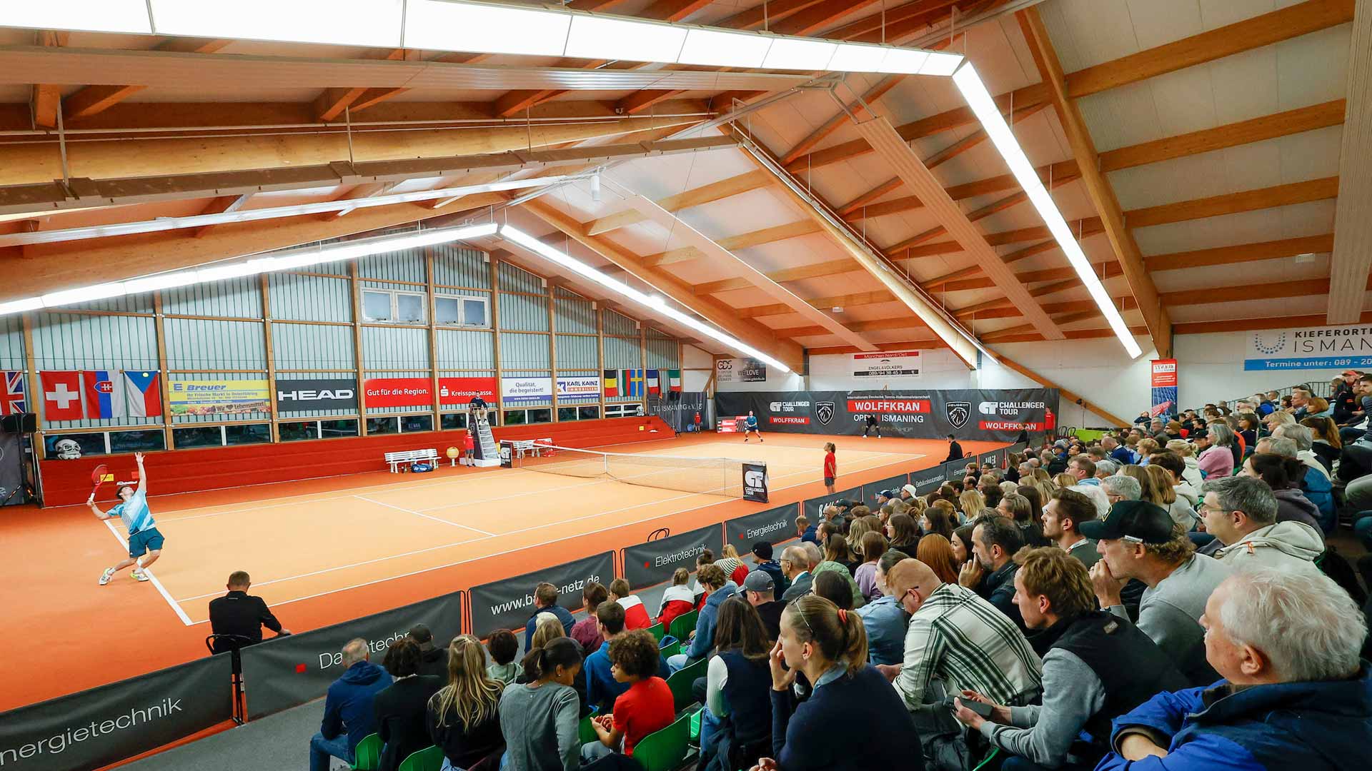 The Wolffkran Open by Tannenhof takes place in Ismaning, Germany.