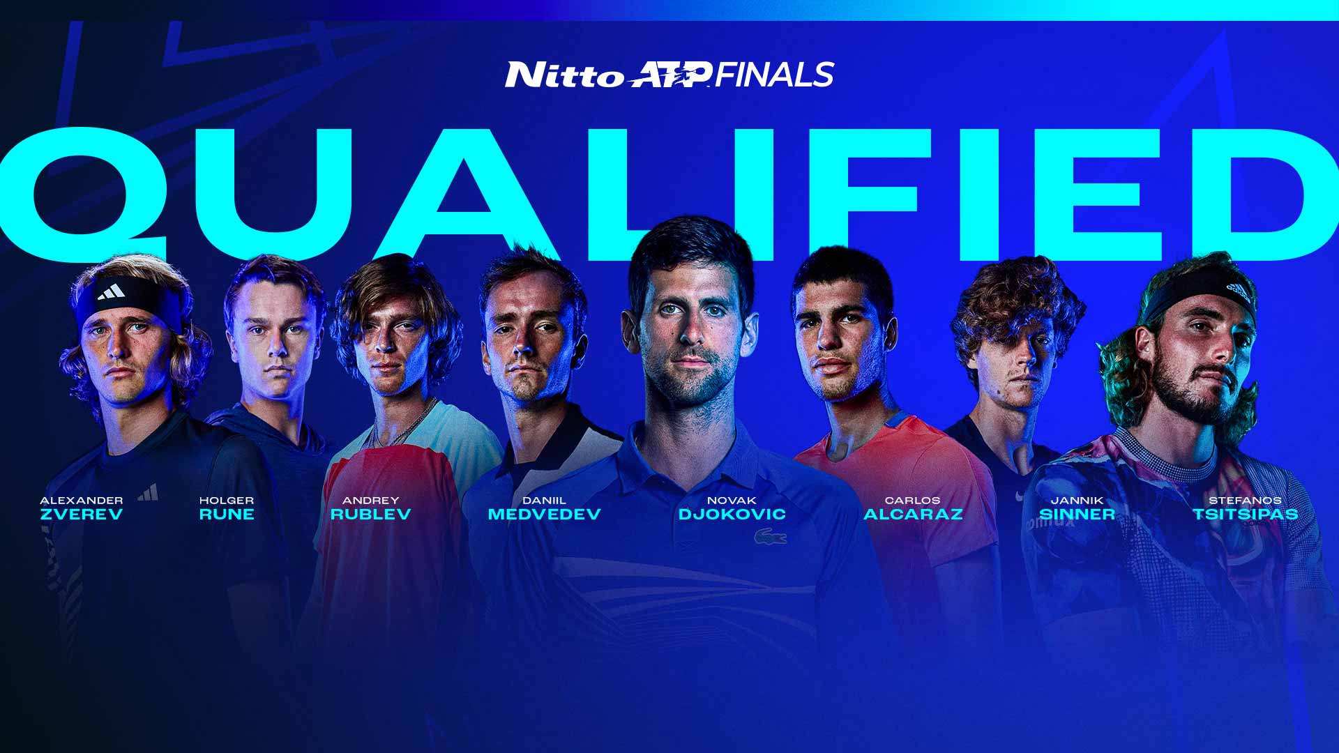 The 2023 Nitto ATP Finals will be played at the Pala Alpitour in Turin from 12-19 November.