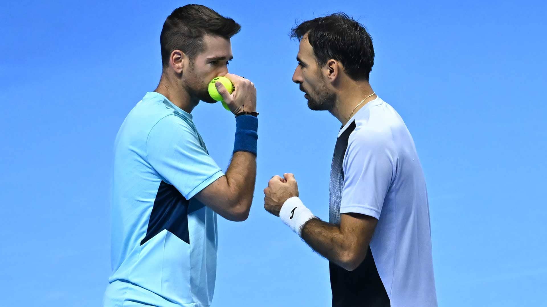 Austin Krajicek and Ivan Dodig are now 1-0 in Green Group play at the Nitto ATP Finals.