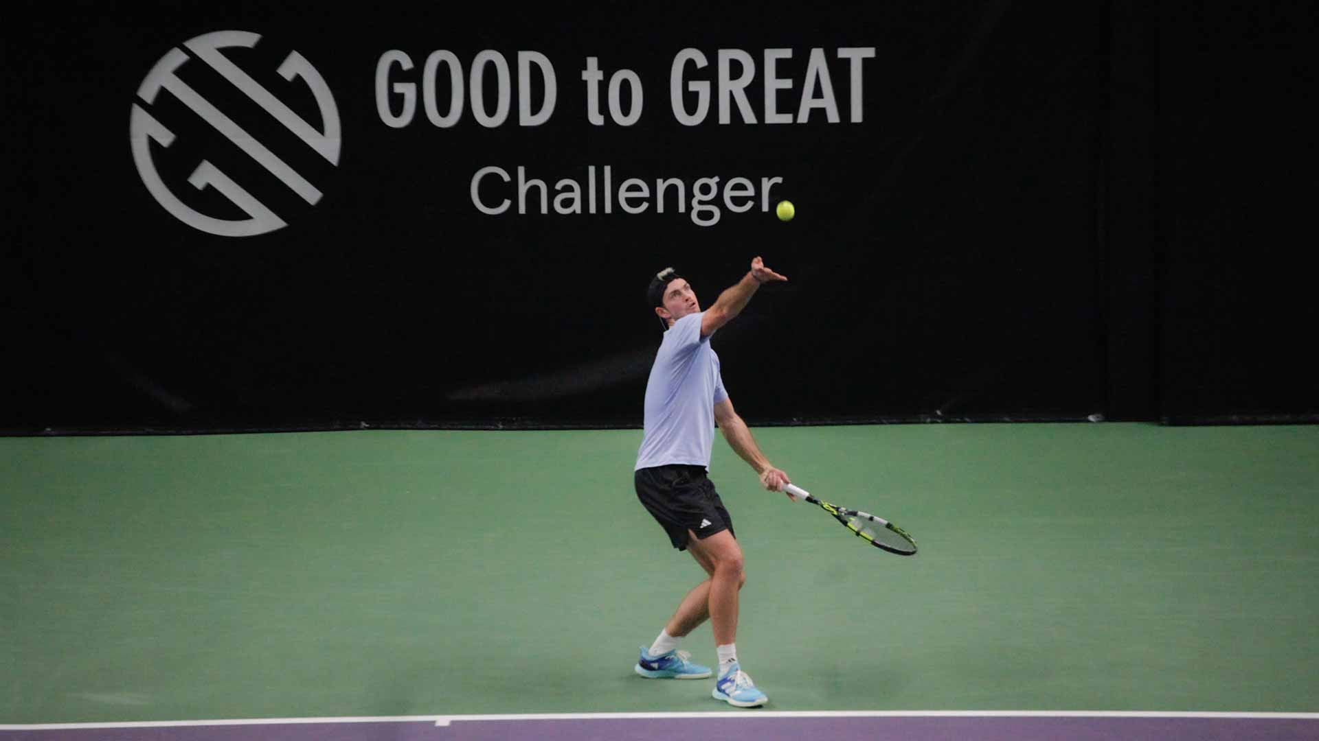 Good to Great Tennis Academy hosts the ATP Challenger Tour event in Danderyd, Sweden.