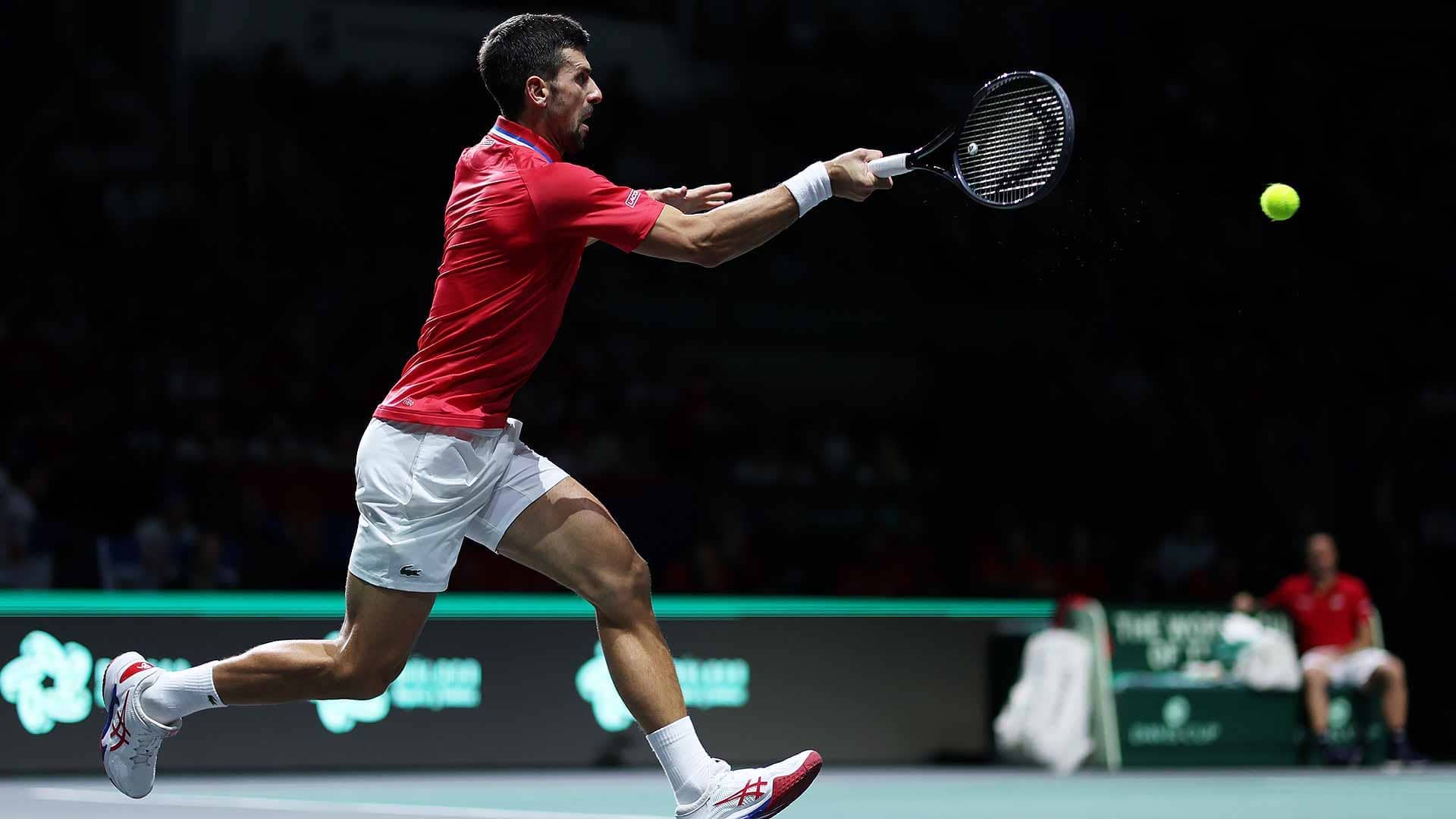 Novak Djokovic looks to finish his season on a high with a Davis Cup title with Serbia.