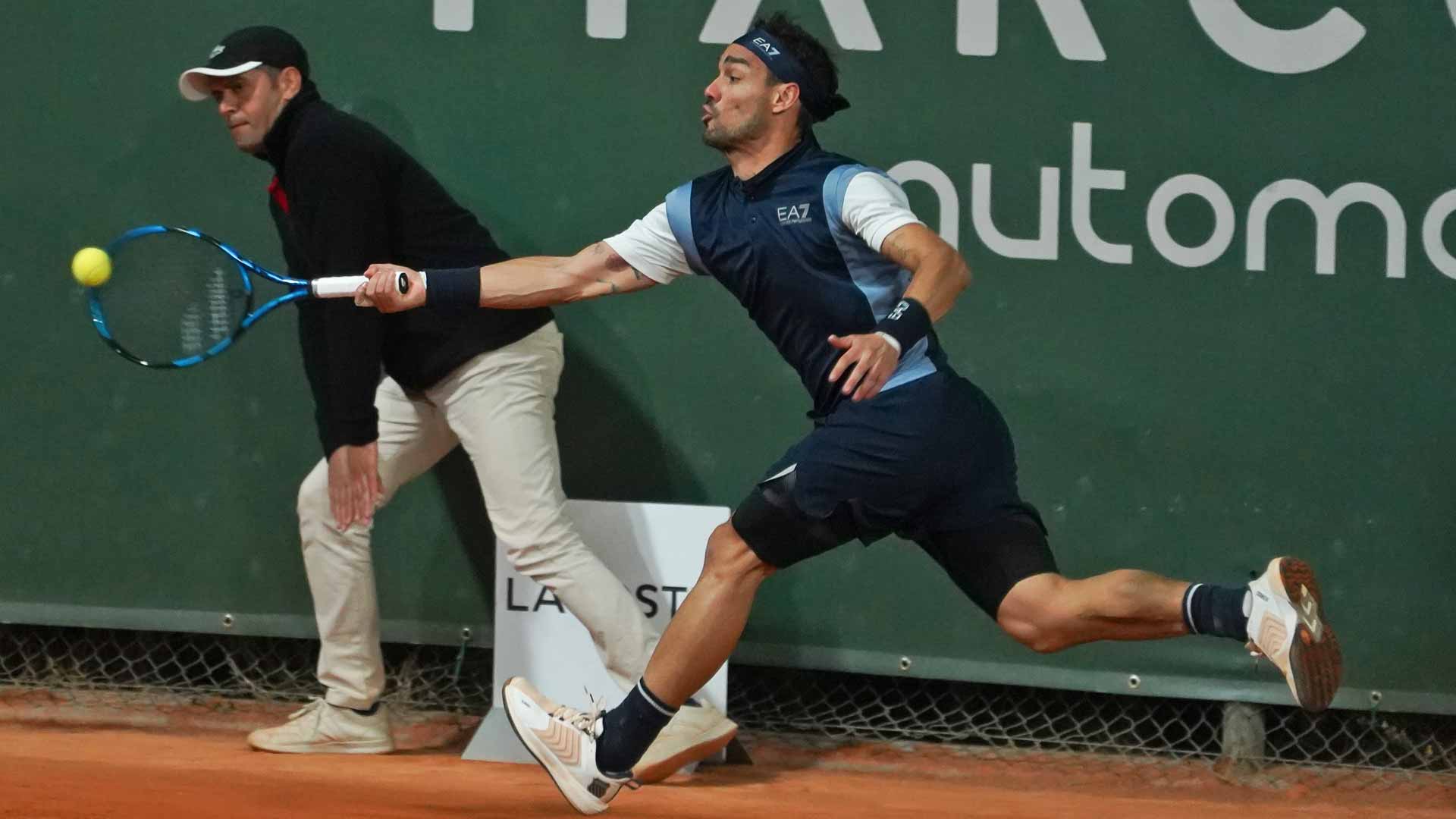 Fabio Fognini wins the ATP Challenger Tour event in Valencia, Spain.