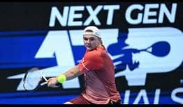 Dominic Stricker participa por segunda vez en las Next Gen ATP Finals presented by NEOM.