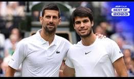 Novak Djokovic and Carlos Alcaraz added four gripping installments to their Lexus ATP Head2Head rivalry this season.