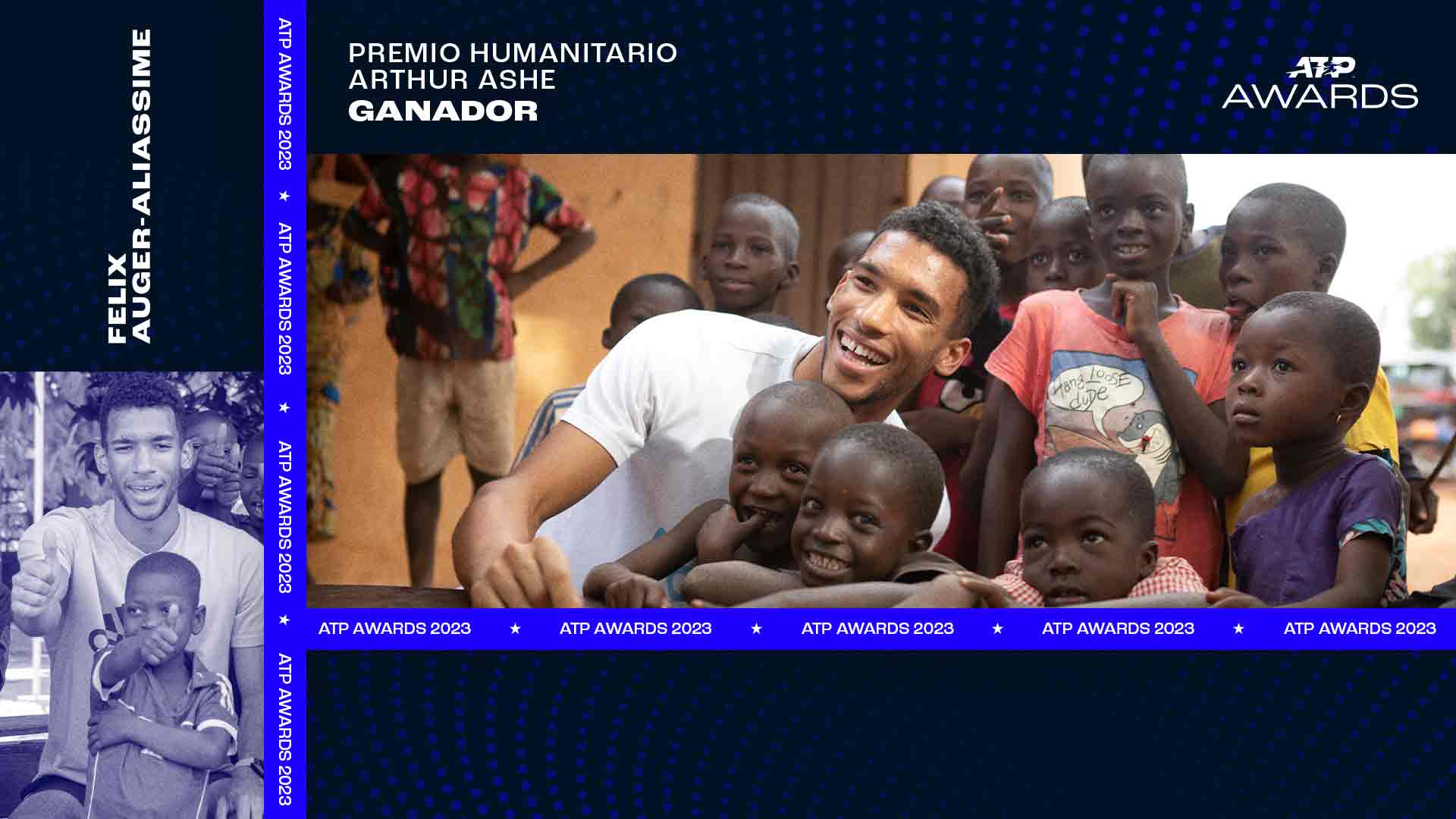 En Primera Persona: Las Palabras De Felix Tras Ganar El Premio Humanitario Arthur Ashe 