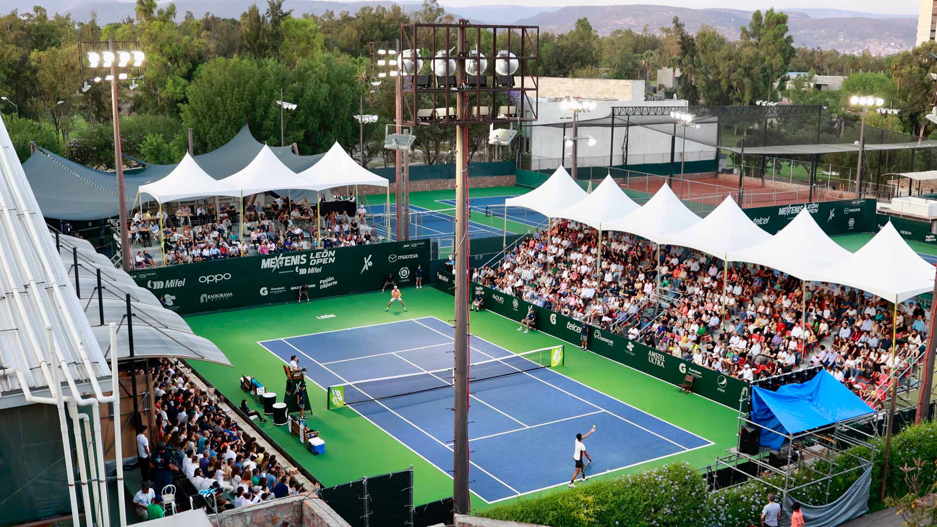 Club Campestre is the host site for the Mextenis León Open.