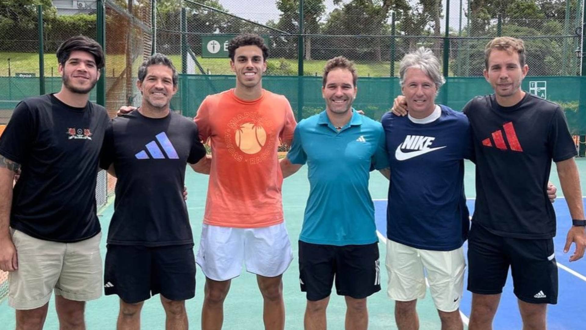 El coach argentino Franco Davin ya es parte del equipo de trabajo de Francisco Cerúndolo de cara a 2024.