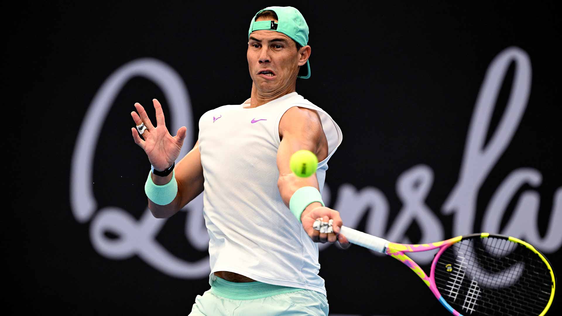 Rafael Nadal is set to compete in Brisbane in the second time.