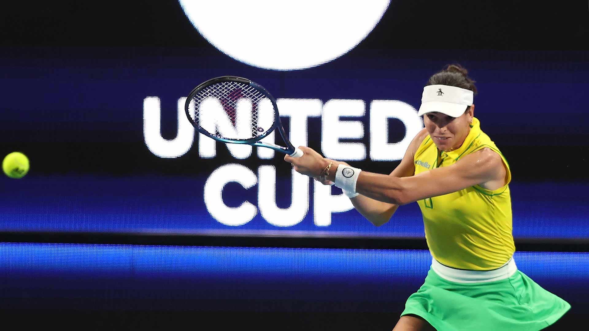 La australiana Ajla Tomljanovic se enfrenta a la estadounidense Jessica Pegula el lunes en el RAC Arena de Perth.