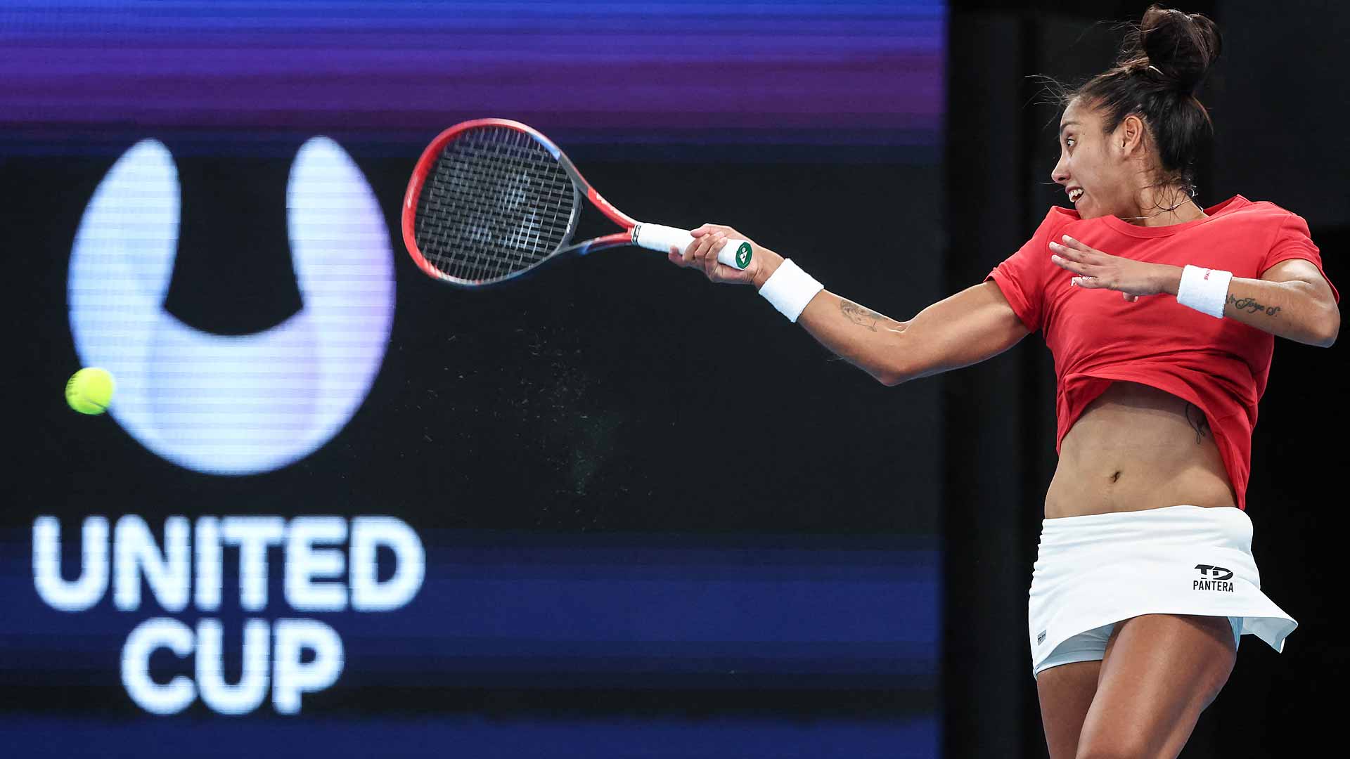 Daniela Seguel is competing in the United Cup for the first time. 