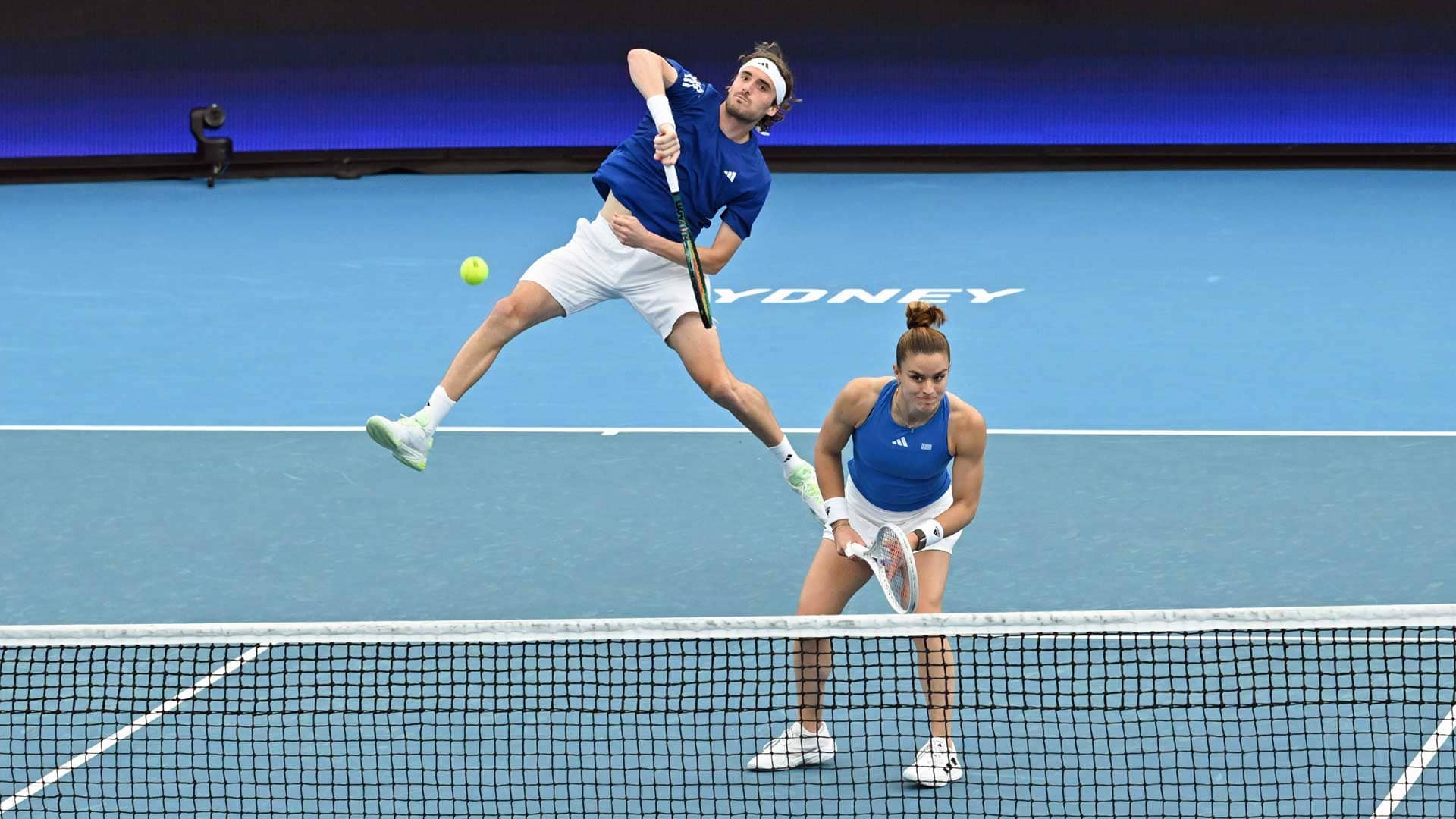 Stefanos Tsitsipas and Maria Sakkari are a combined 3-0 in singles play at the 2024 United Cup.