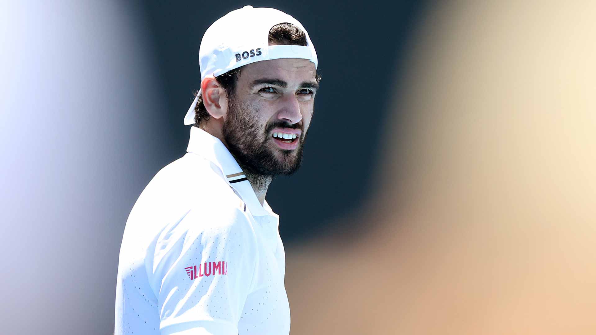 Matteo Berrettini has not competed since the Australian Open.