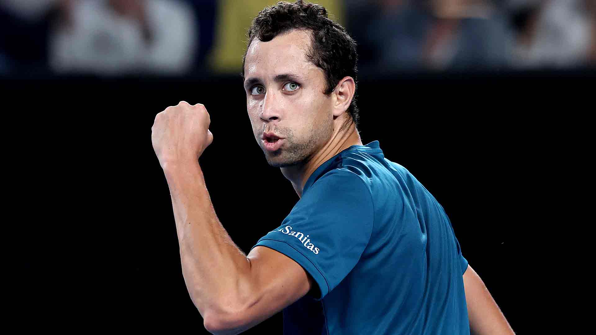 Daniel Elahi Galán disputó el quinto partido de su carrera al quinto set en un Grand Slam (4-1).