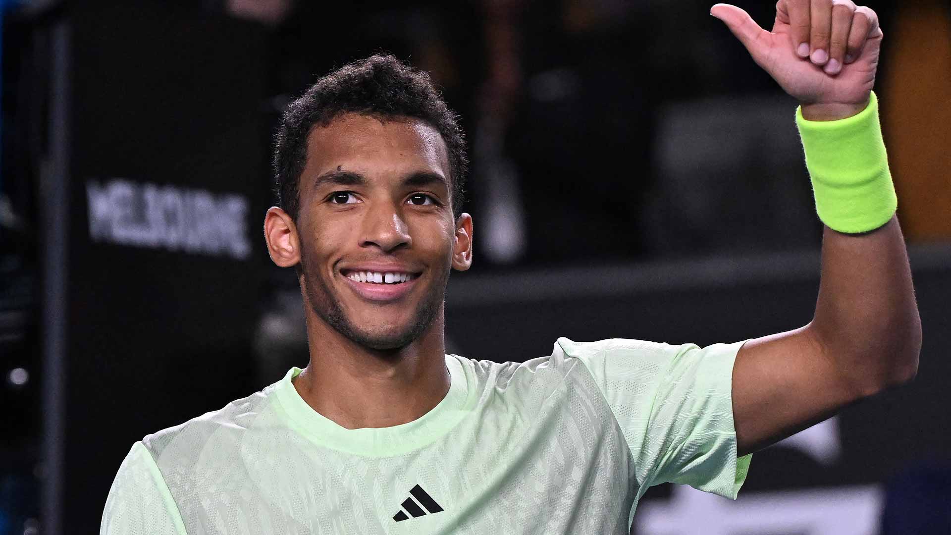 Felix Auger-Aliassime has reached at least the third round at the Australian Open in four consecutive years.