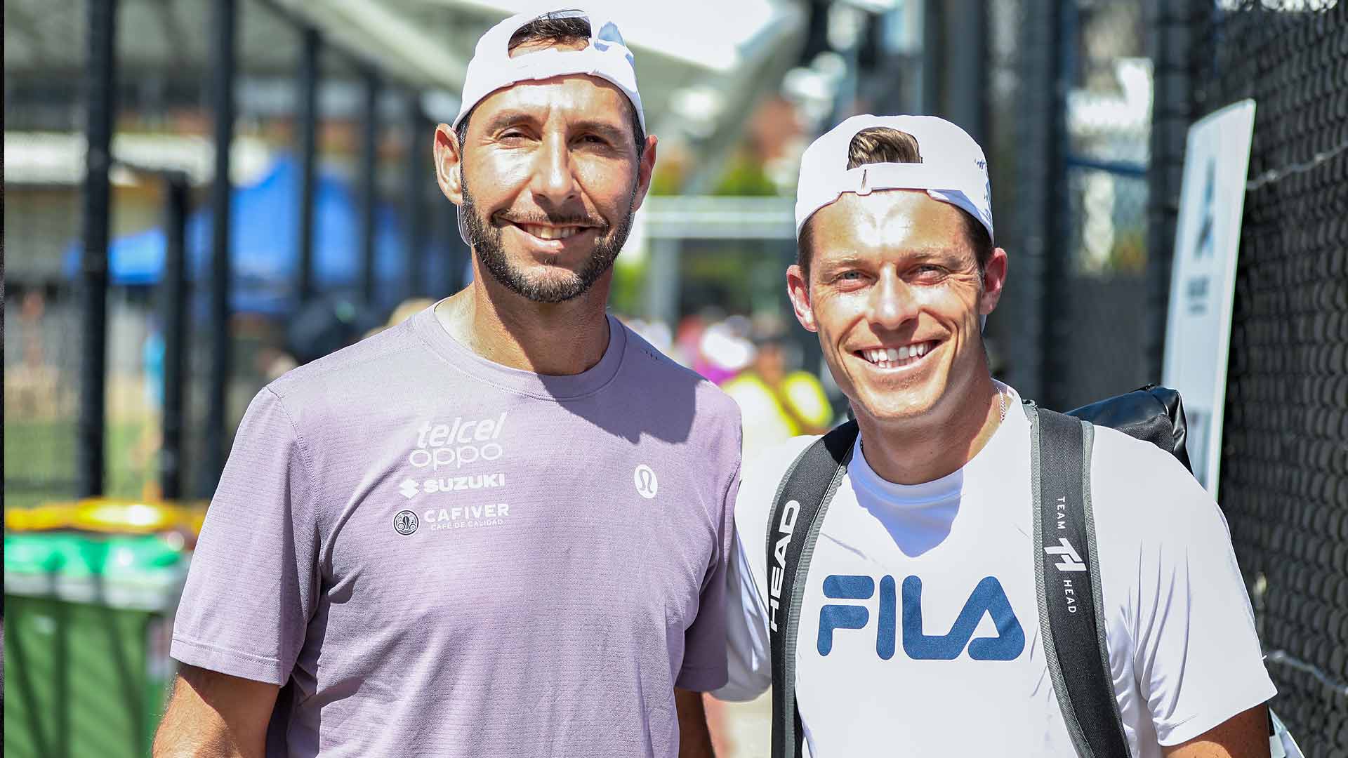 Santiago Gonzalez and Neal Skupski are competing together for the first time in 2024.