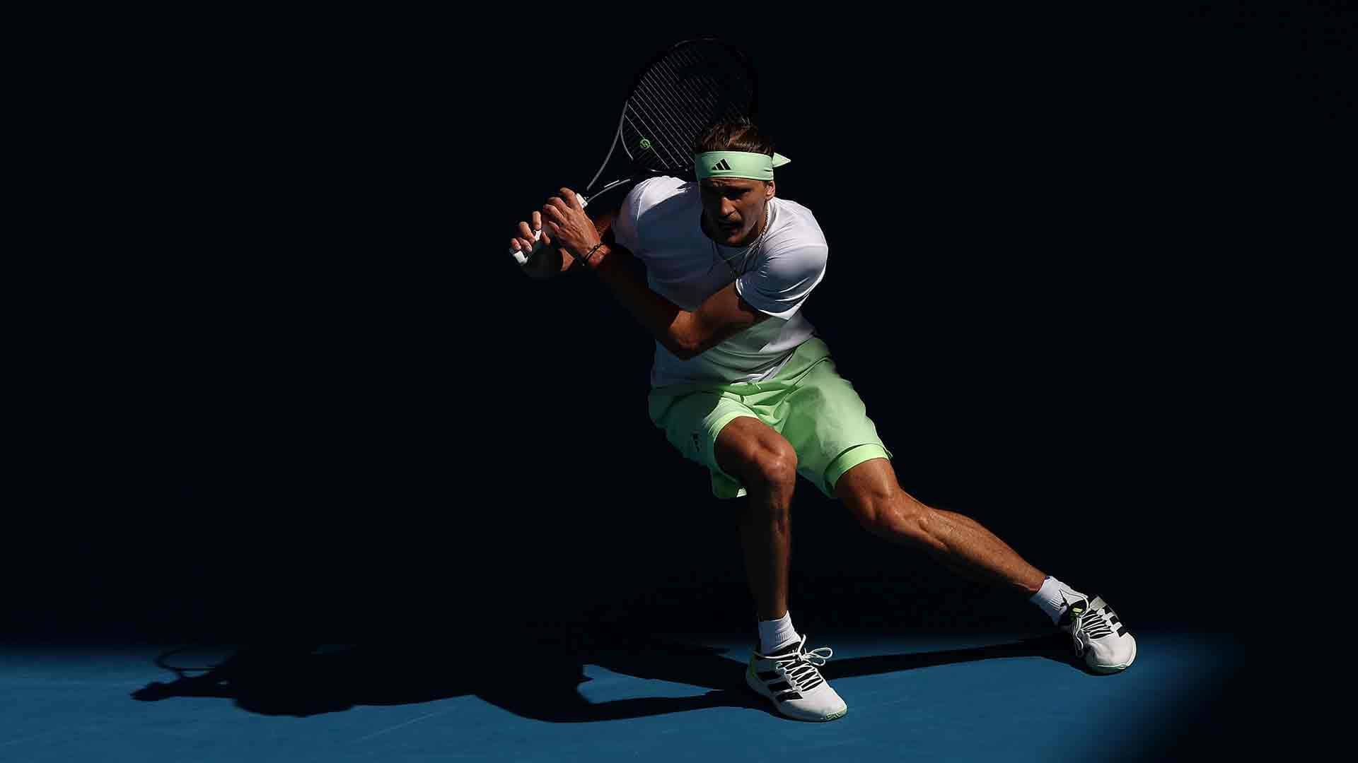 Las semifinales del Abierto de Australia son el mejor resultado de Alexander Zverev en el torneo.
