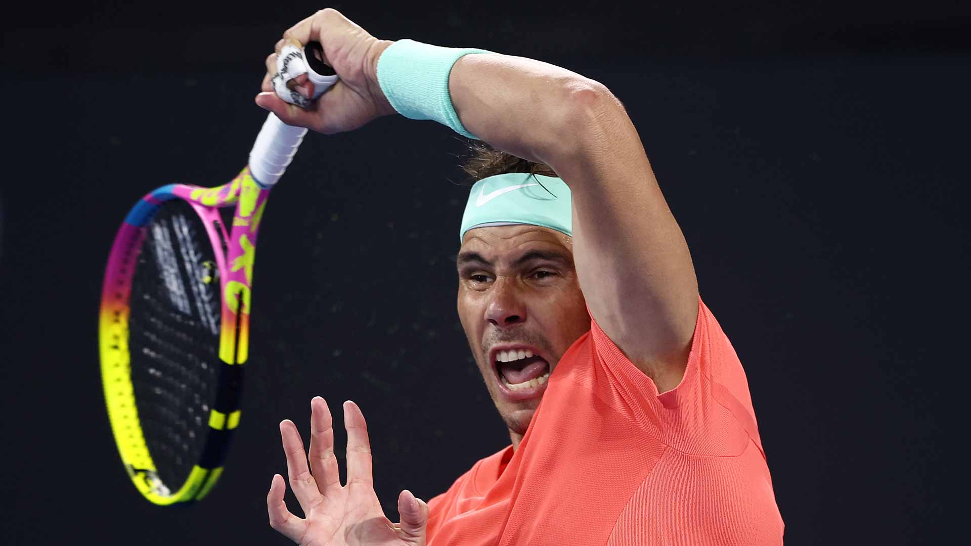Rafael Nadal reached the Brisbane quarter-finals to start this season.