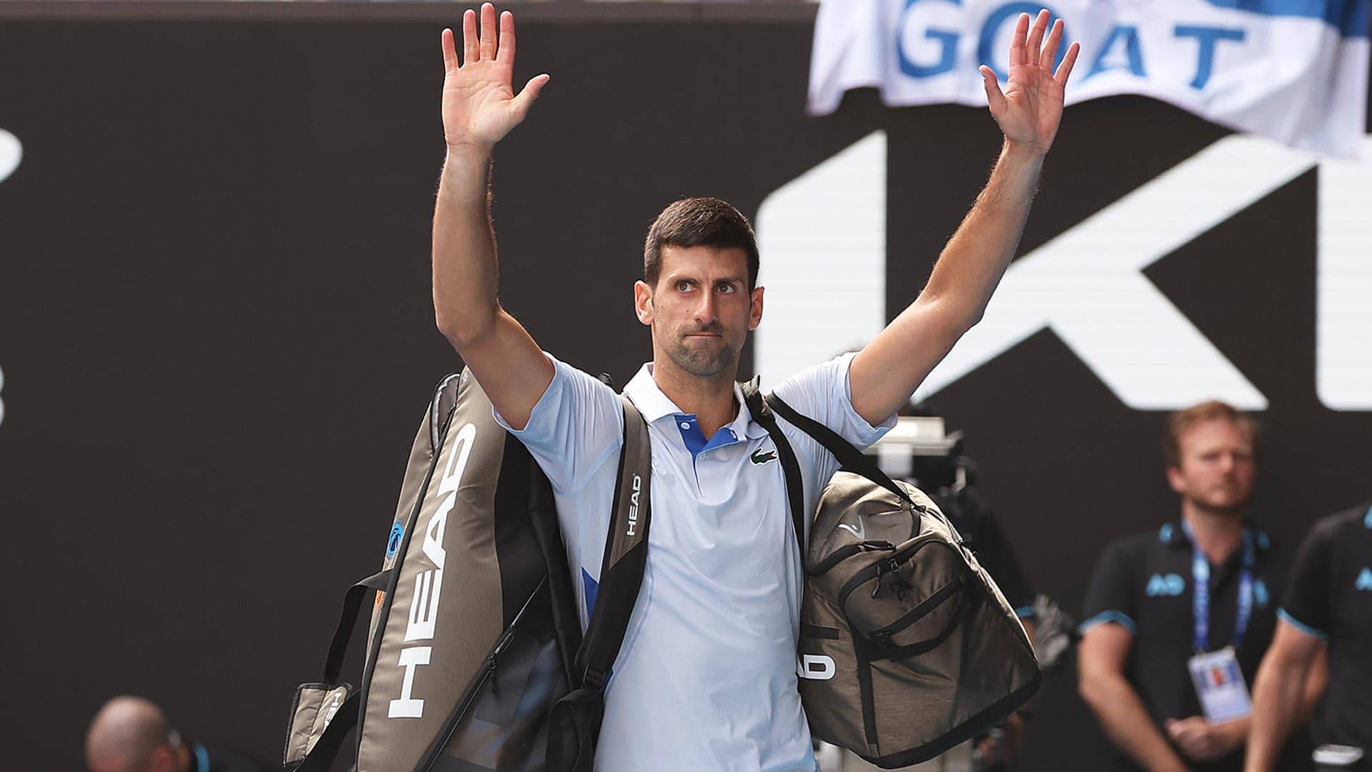 Novak Djokovic lost to Jannik Sinner on Friday at the Australian Open.