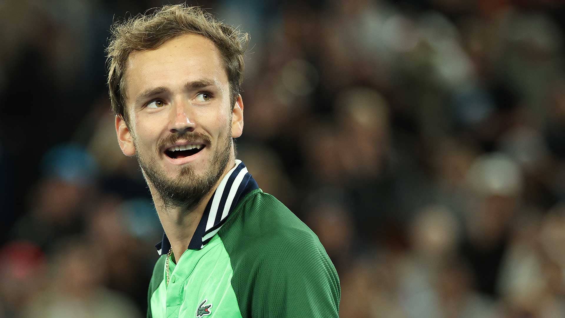 Daniil Medvedev will play Jannik Sinner on Sunday in Melbourne.