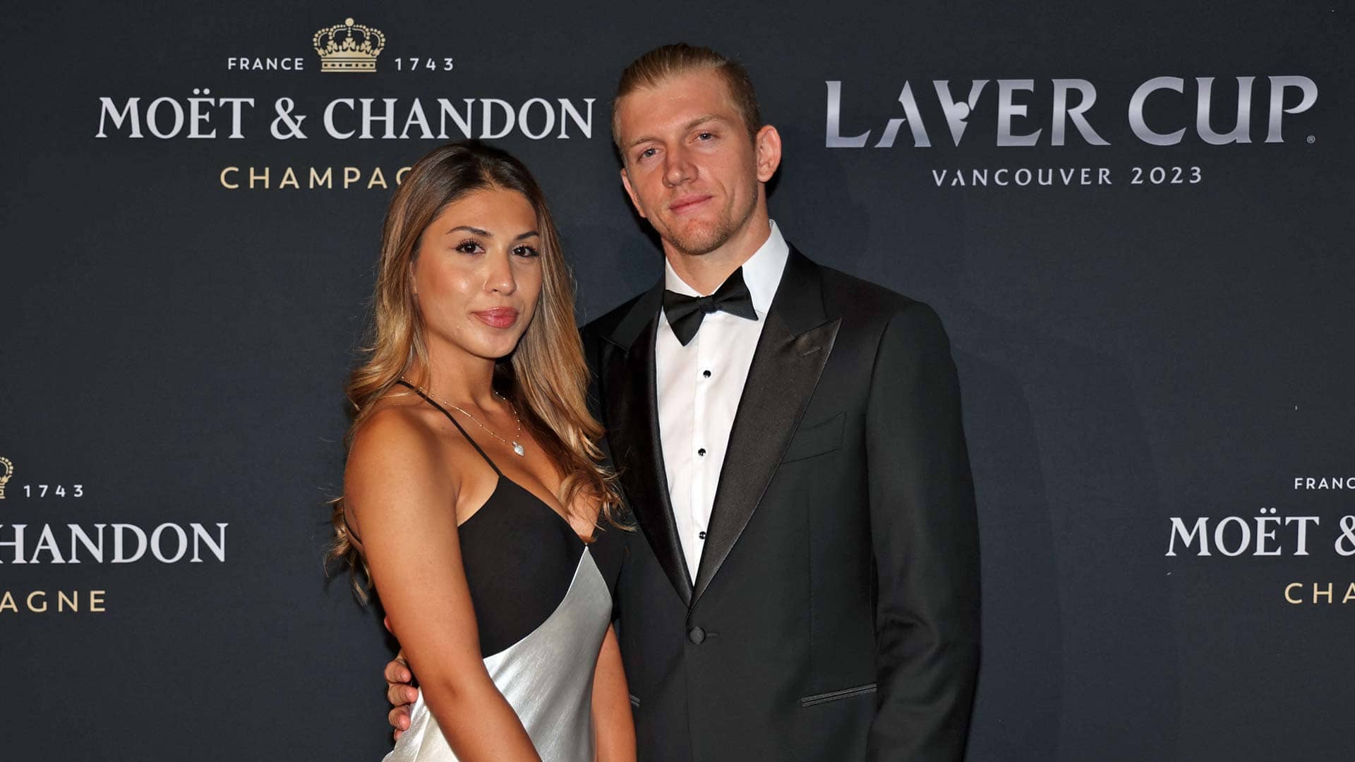 Paloma Amatiste and Alejandro Davidovich Fokina dressed to impressed at the 2023 Laver Cup.