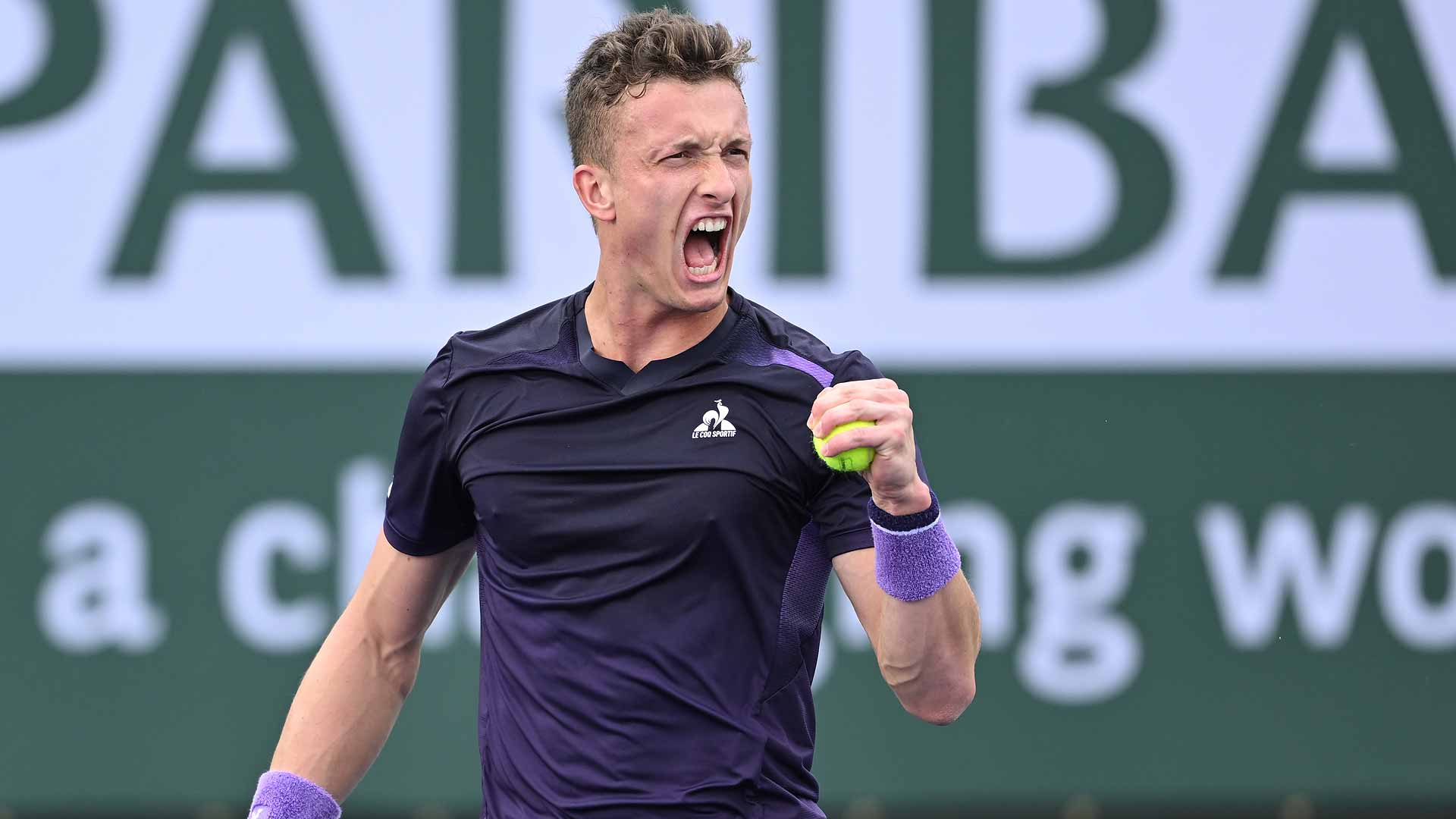Jiri Lehecka defeats Andrey Rublev Sunday to reach the fourth round at Indian Wells.