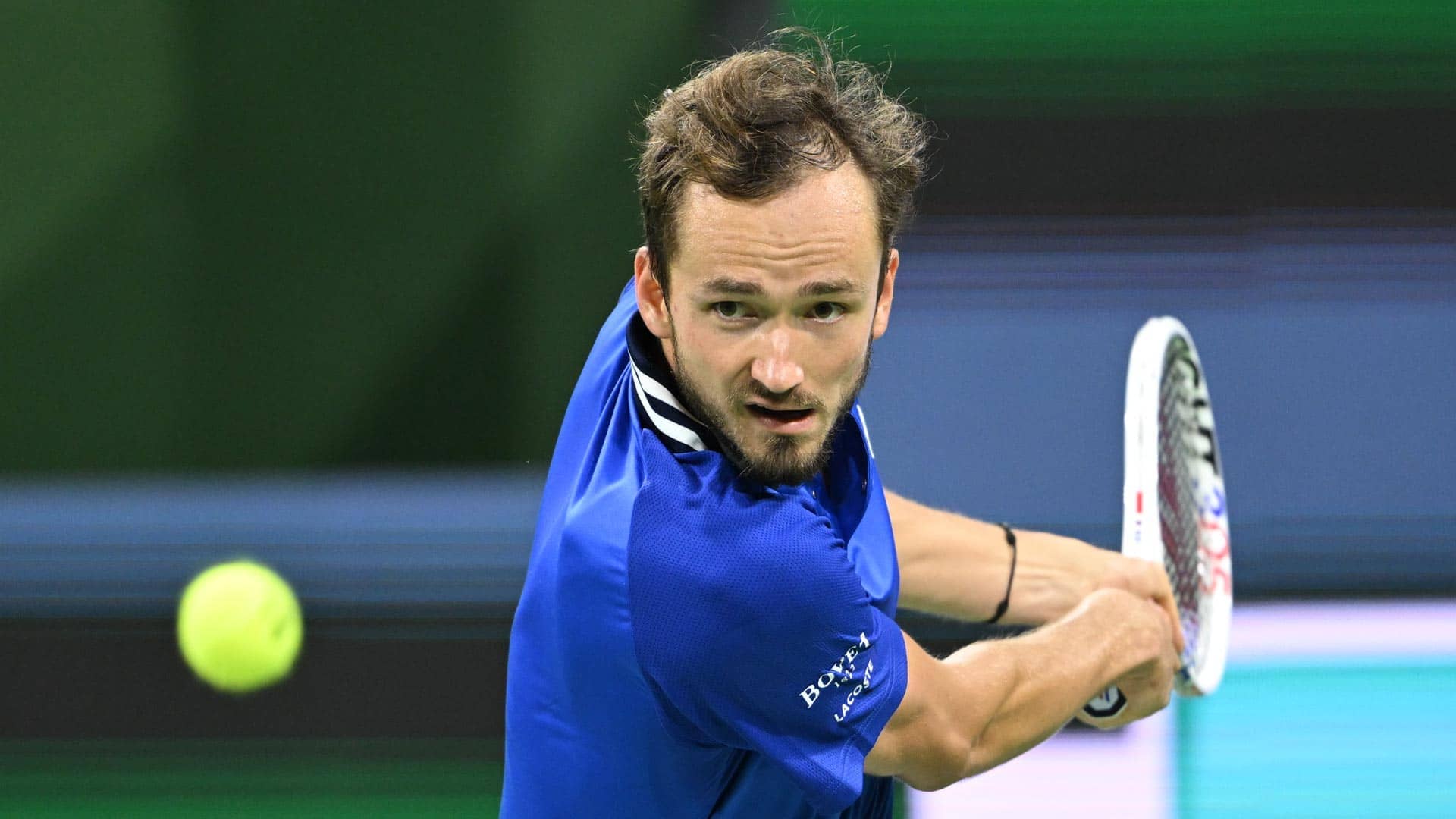 Daniil Medvedev converts on nine of 22 break points against Sebastian Korda.